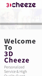 Mobile Screenshot of 3dcheeze.com
